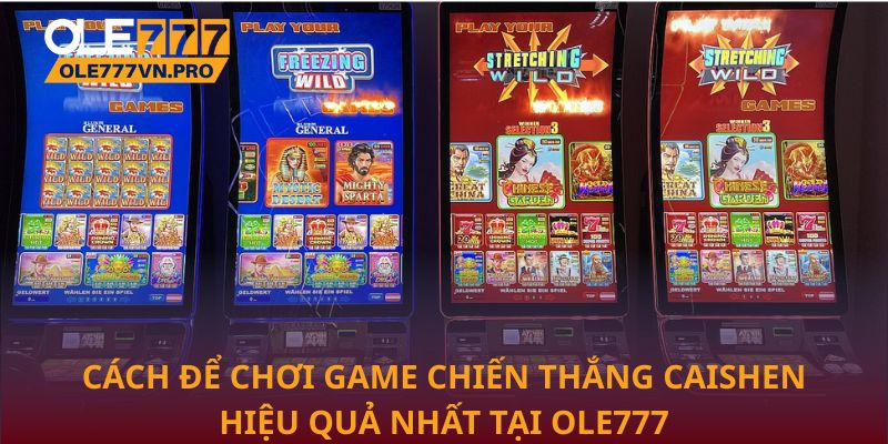 Chiến Thắng Caishen – Game Nổ Hũ Cuốn Hút Tại Ole777 3 Cách để chơi game Chiến Thắng Caishen hiệu quả nhất tại Ole777